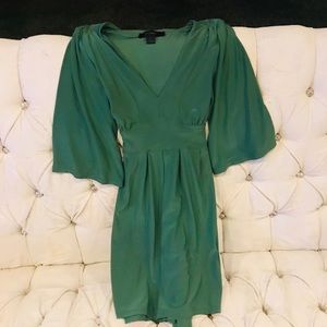 Express Green Dress XS NWOT